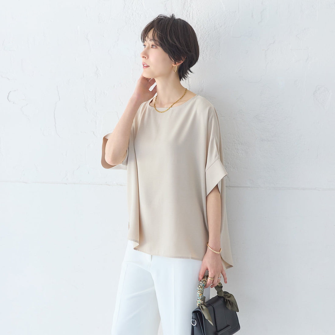 体のラインを拾いにくい