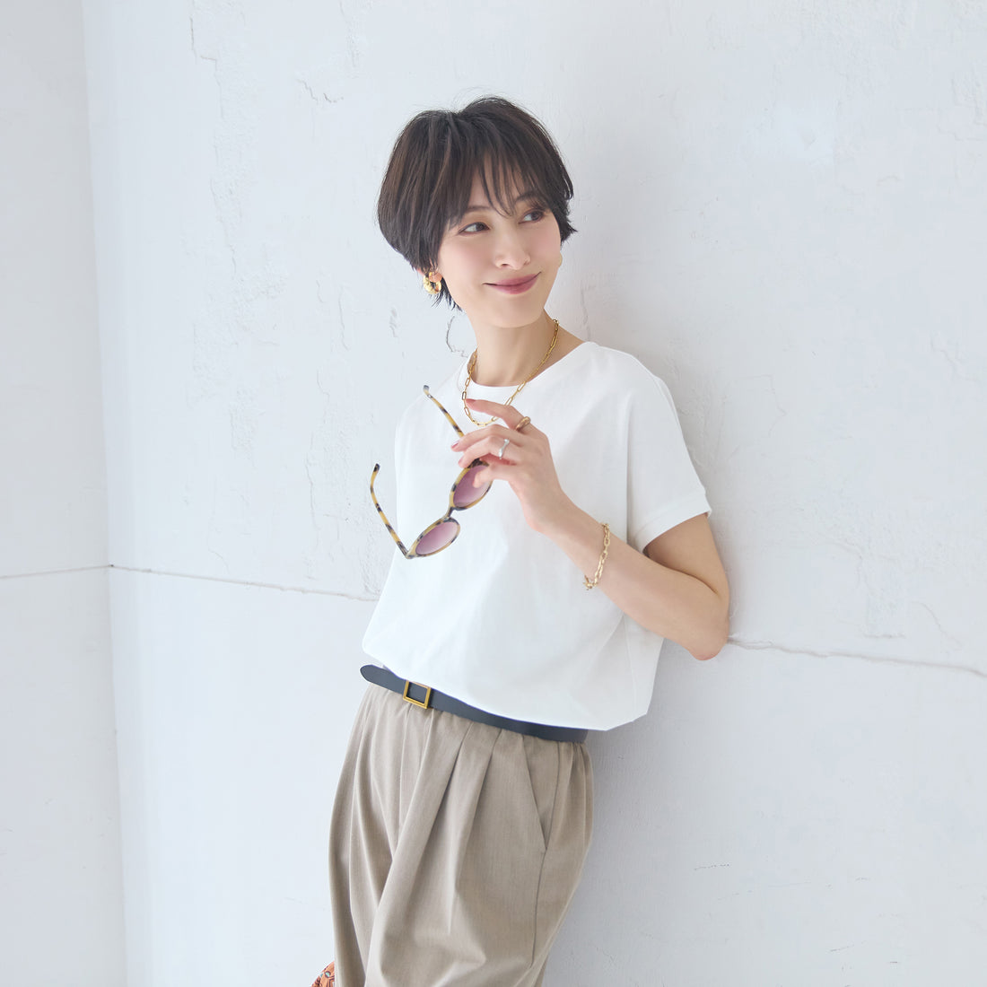汗ジミを気にせず、涼しく過ごす