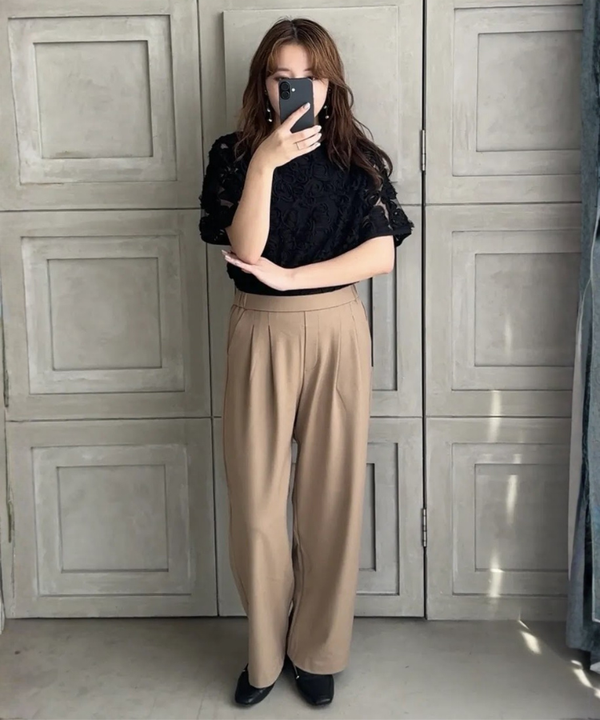 160cm / Mサイズ(股下68cm)着用