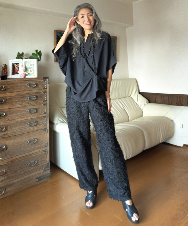 161cm / M~Lサイズ着用