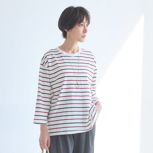 大人のボーダーは「3色使い」が新定番！カジュアルになりすぎない理由
