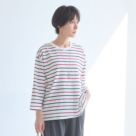大人のボーダーは「3色使い」が新定番！カジュアルになりすぎない理由