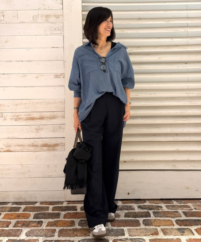 170cm / Lサイズ着用