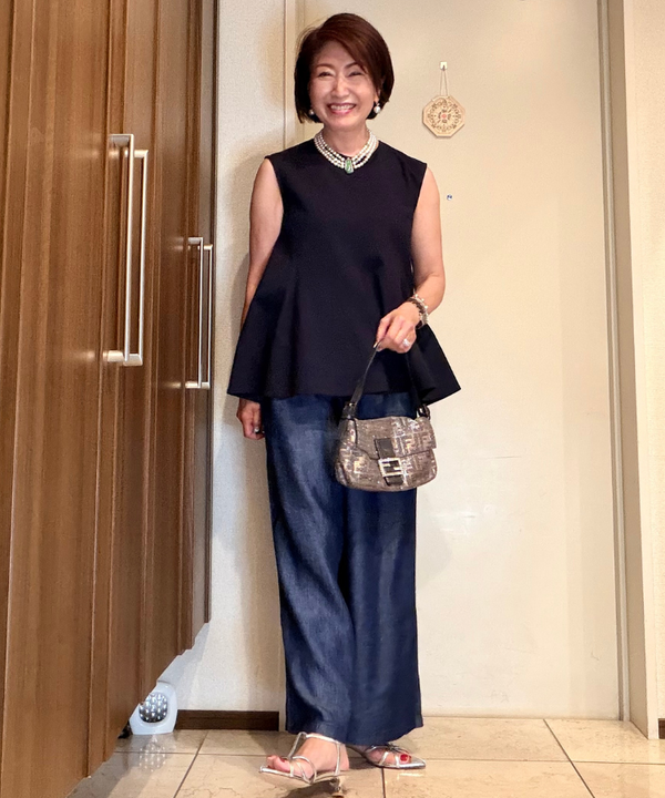 161cm / Lサイズ(股下62cm)着用