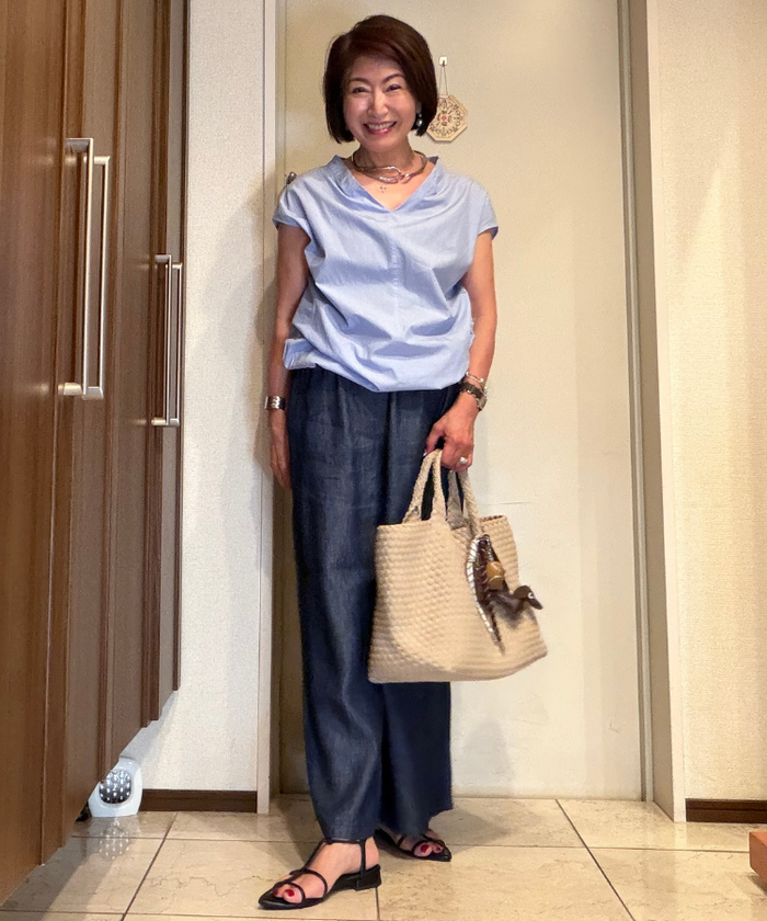 161cm / Lサイズ(股下62cm)着用