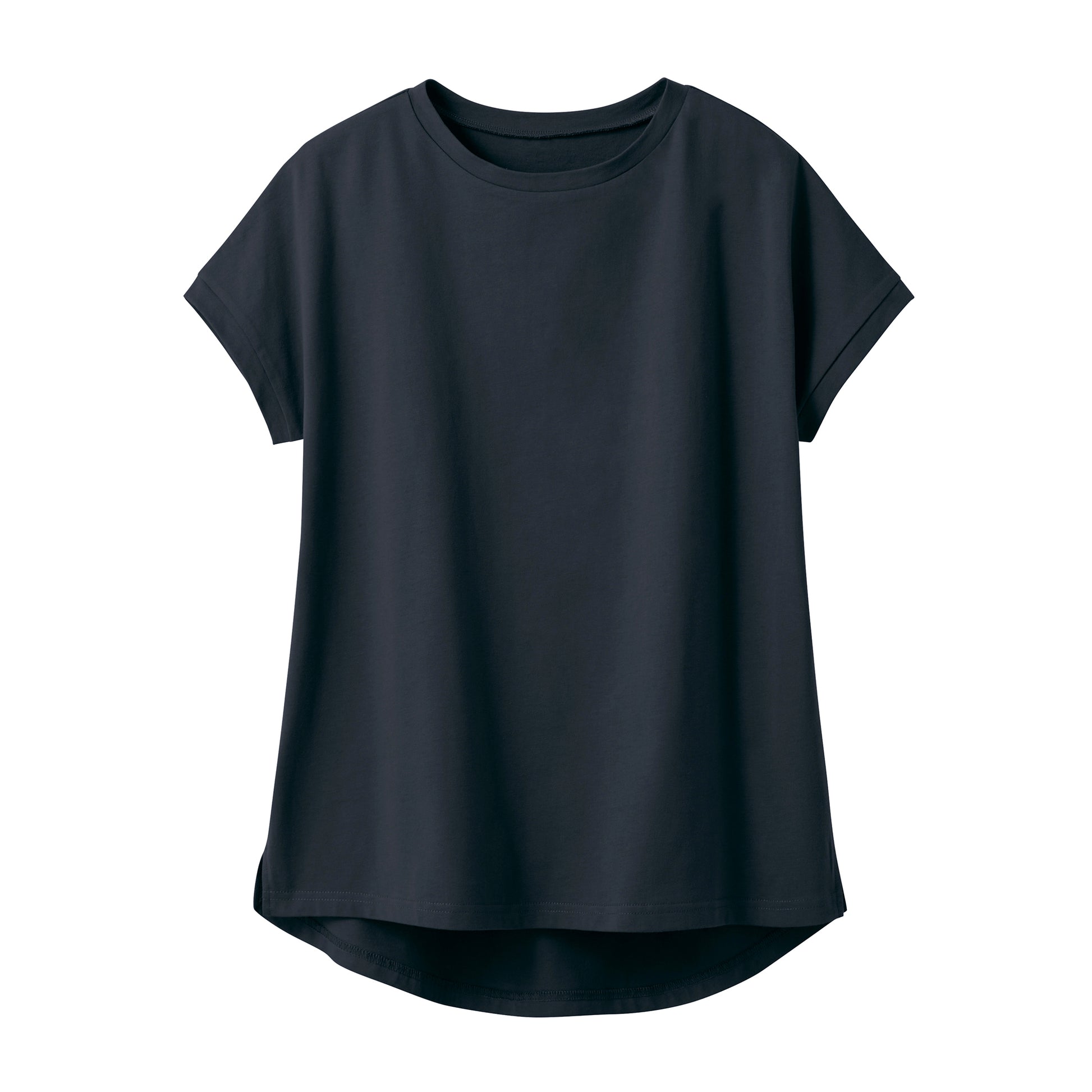 汗対策コットンTシャツ｜カジュアルすぎない大人の上品さ