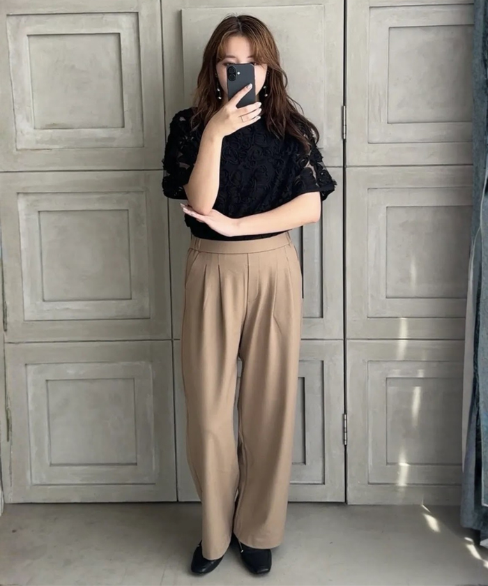 160cm / Mサイズ(股下68cm)着用
