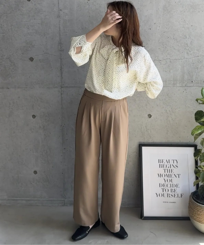 160cm / Mサイズ(股下68cm)着用