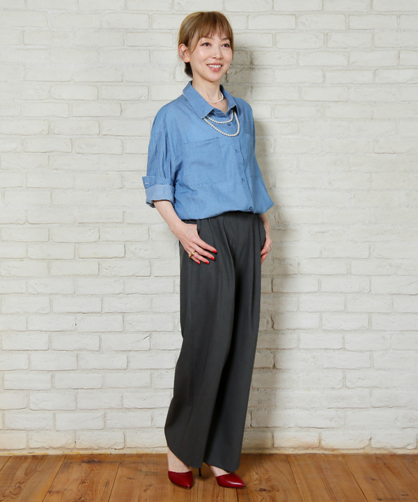 164cm / Mサイズ(股下68cm)着用