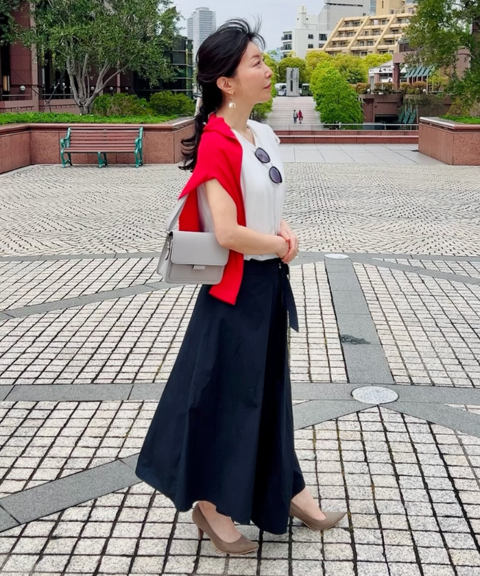 159cm / Lサイズ着用
