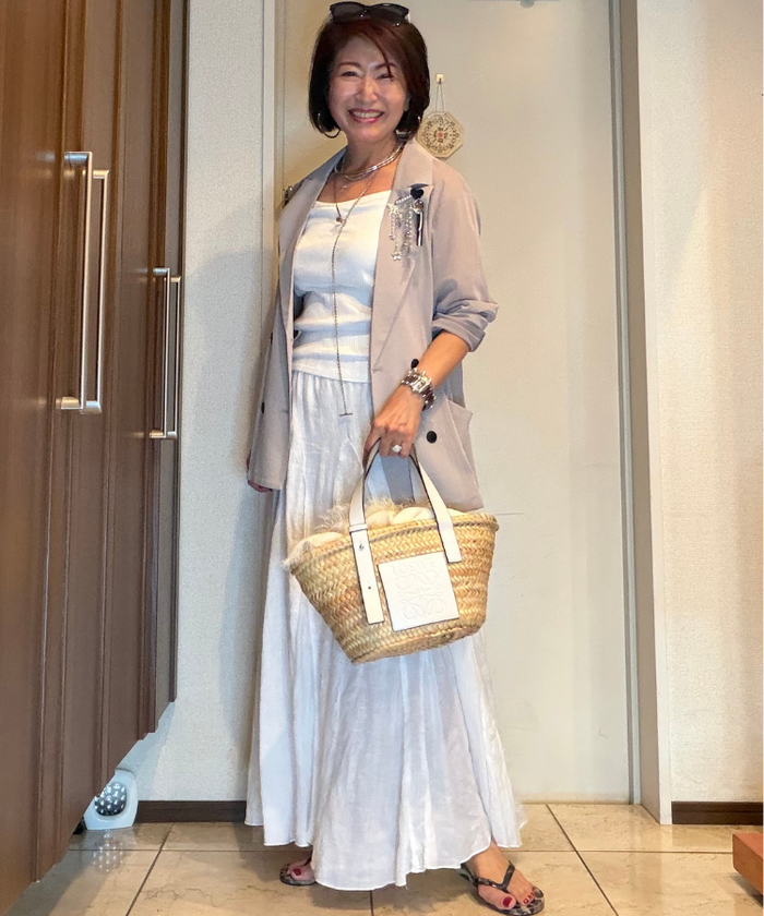 161cm / Lサイズ着用