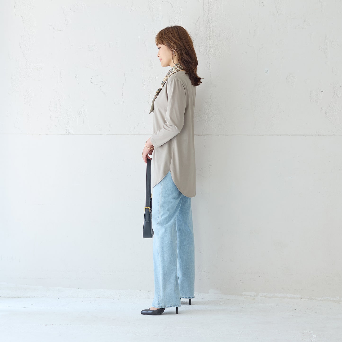 【超熟綿の上質感を、さらりと日常に】コットンプルオーバー