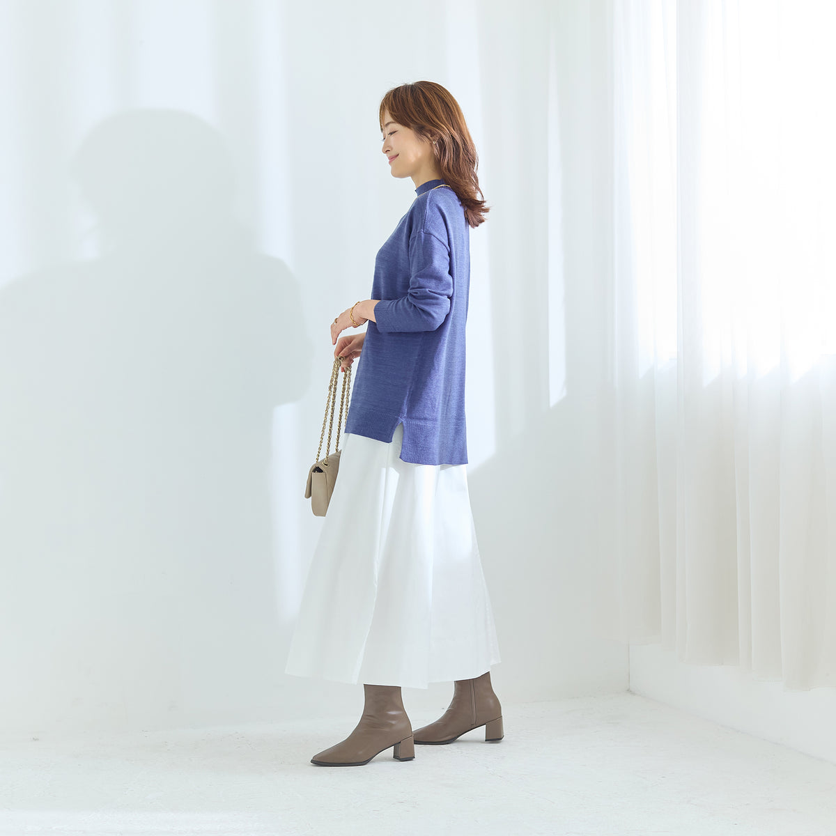 ケーブル切替セーター