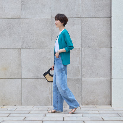日本製コットンカーディガン
