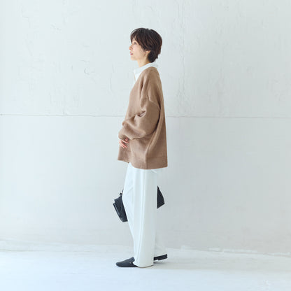 リラックスキーネックセーター