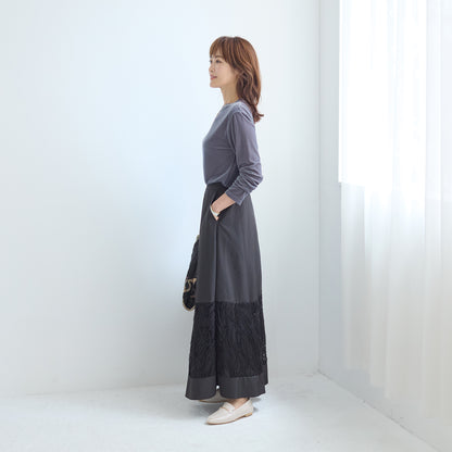 シアーベロアプルオーバー