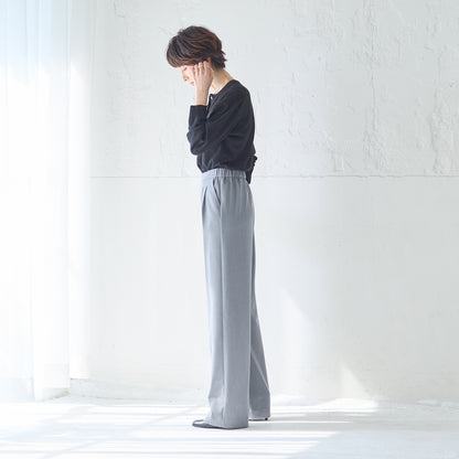 ツータックワイドパンツ