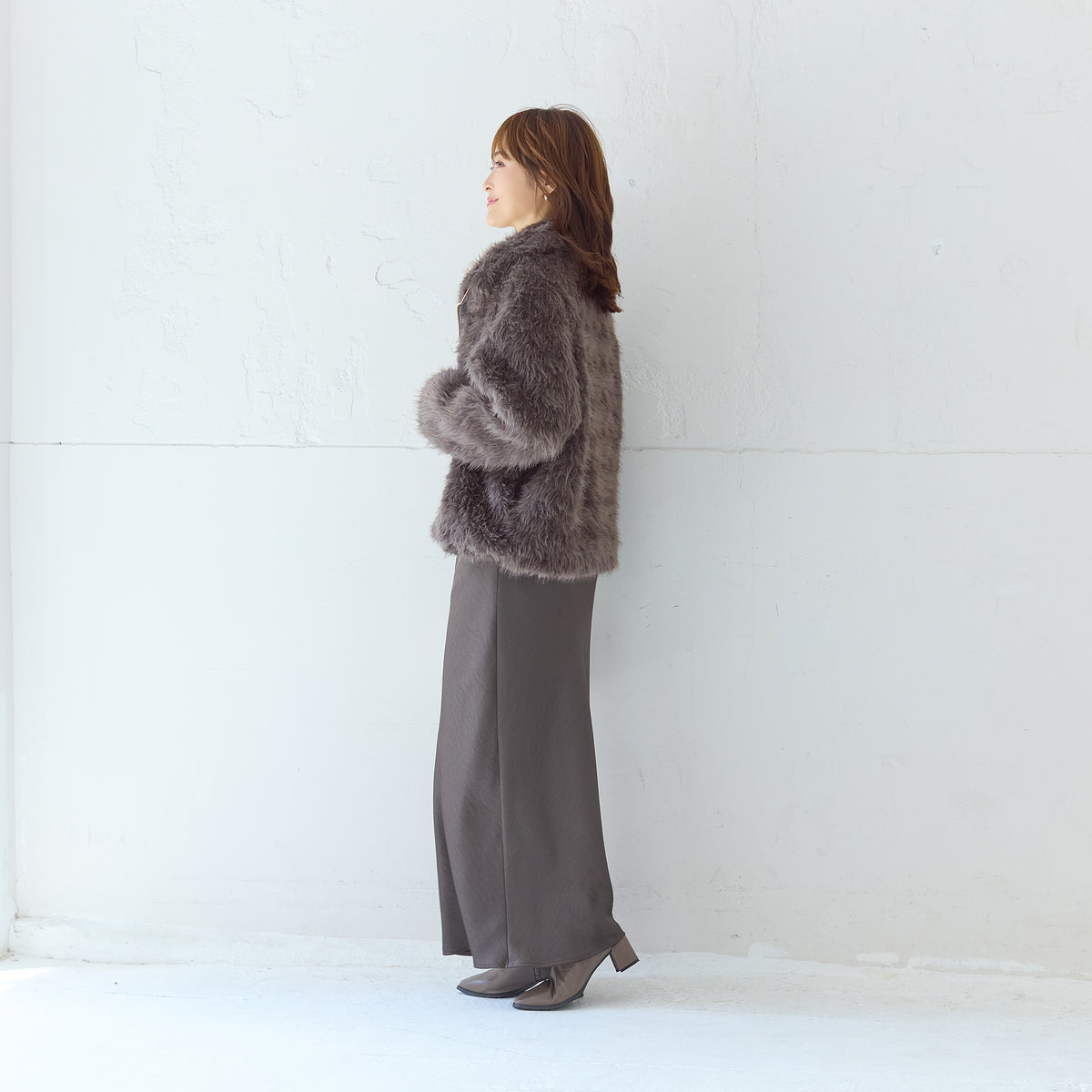エコファーショートジャケット