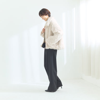 エコファーショートジャケット