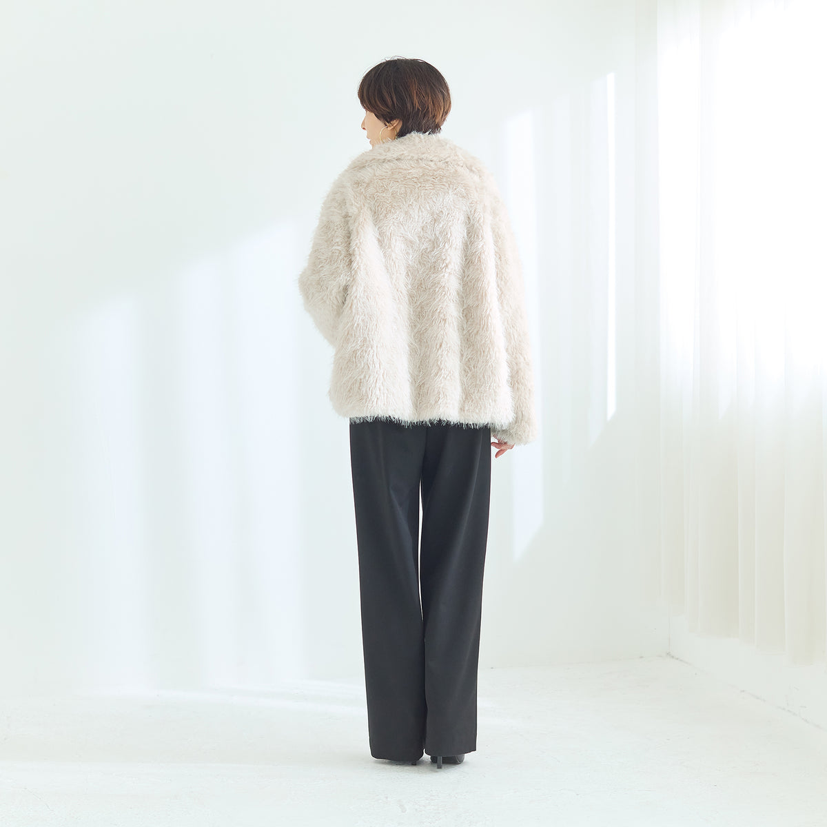 エコファーショートジャケット