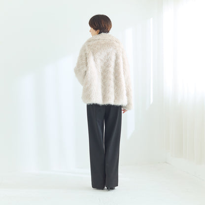 エコファーショートジャケット