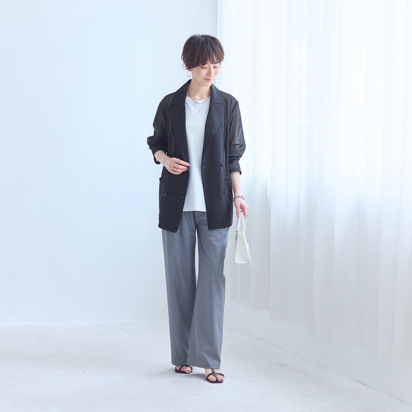 メッシュダブルジャケット