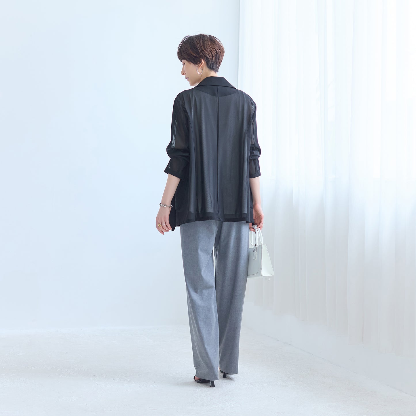 メッシュダブルジャケット