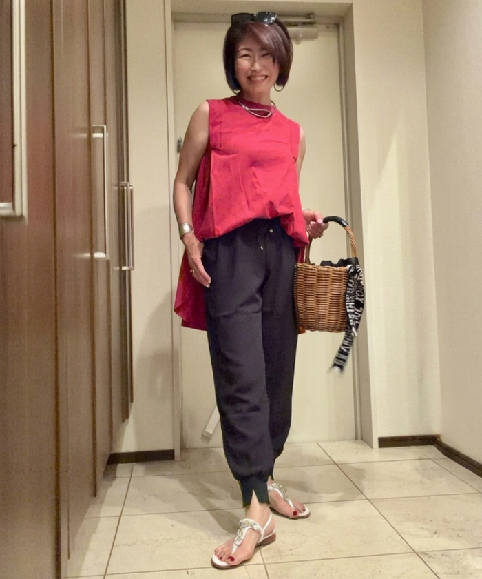 161cm / Lサイズ着用